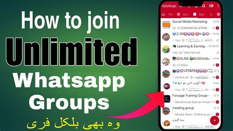 Unlimited WhatsApp Group Link .